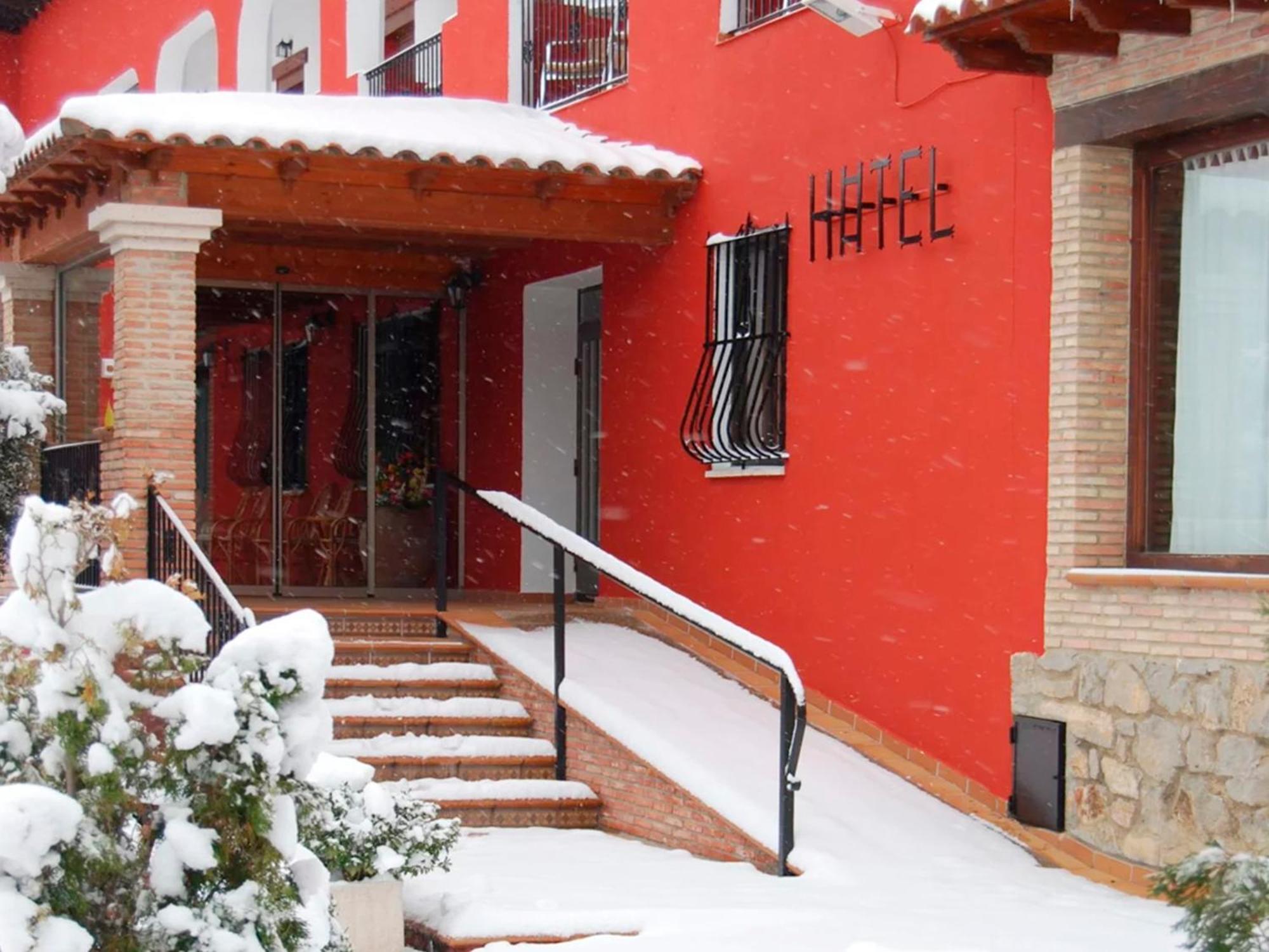 Hotel La Rueda Mora de Rubielos Exterior foto