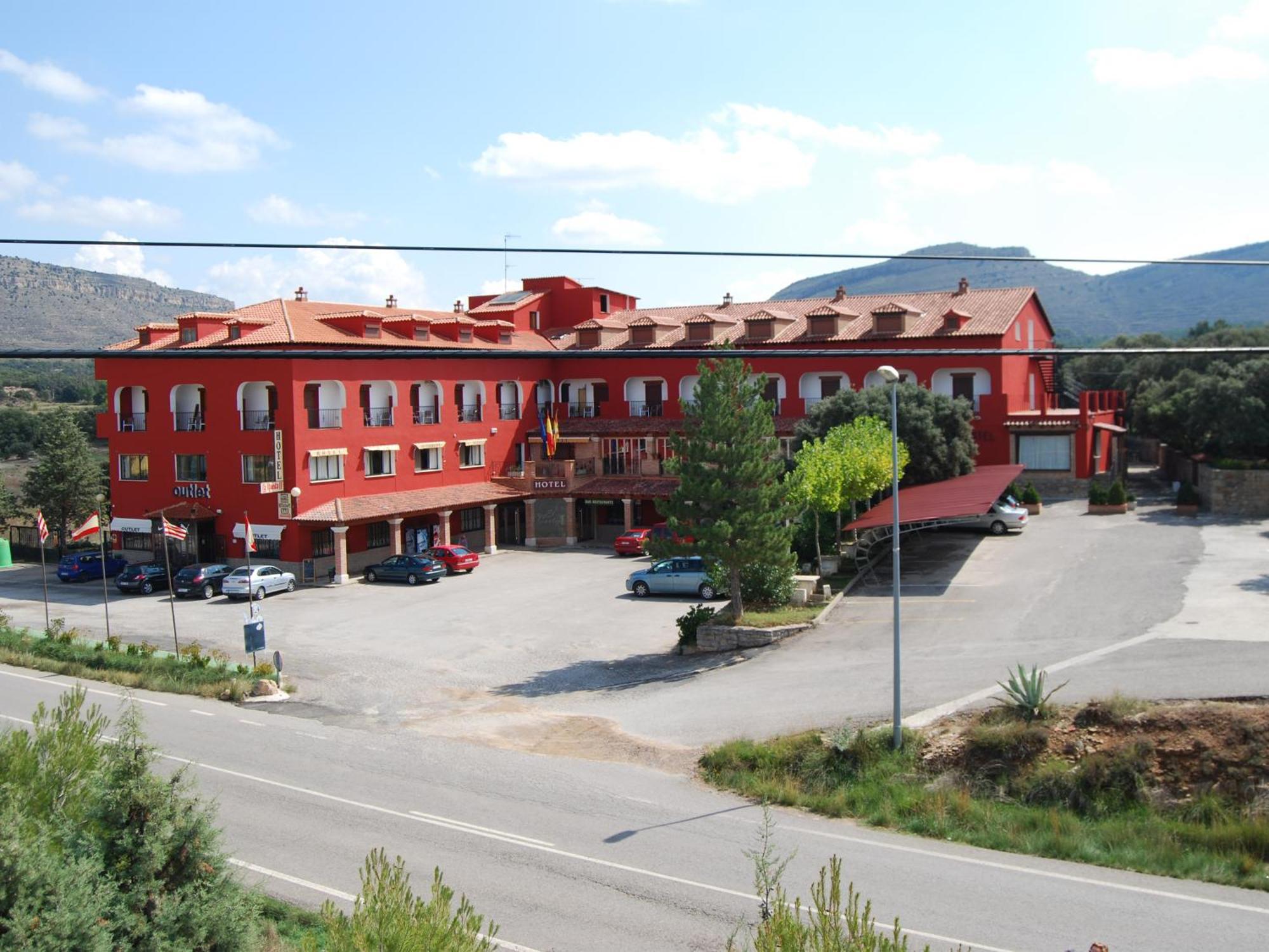 Hotel La Rueda Mora de Rubielos Exterior foto